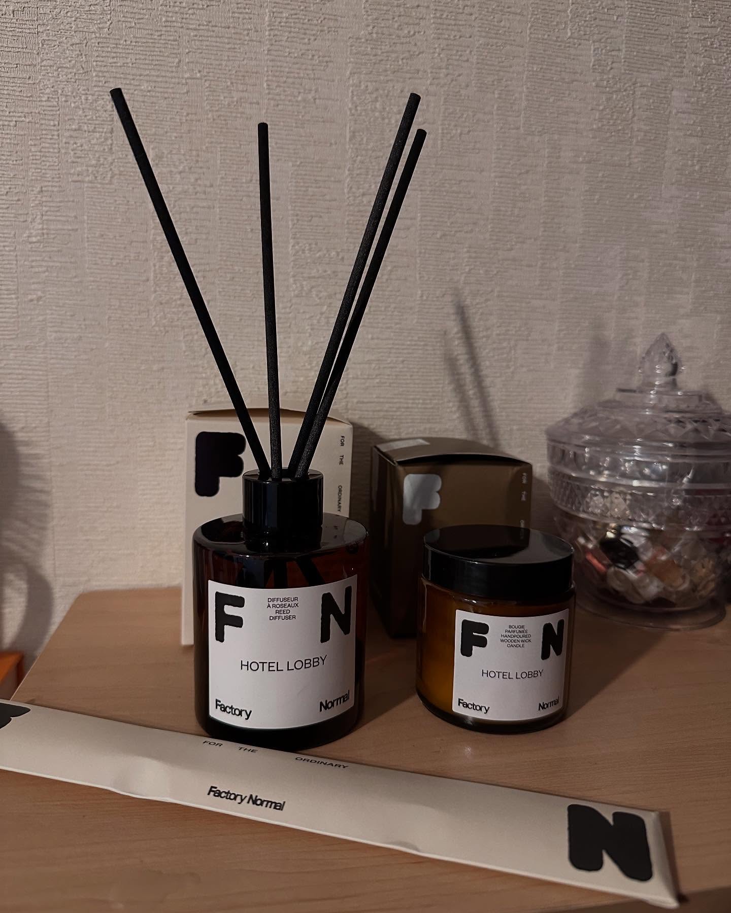 ディフューザー - HOTEL LOBBY/Factory Normal/ルームフレグランスを使ったクチコミ（3枚目）