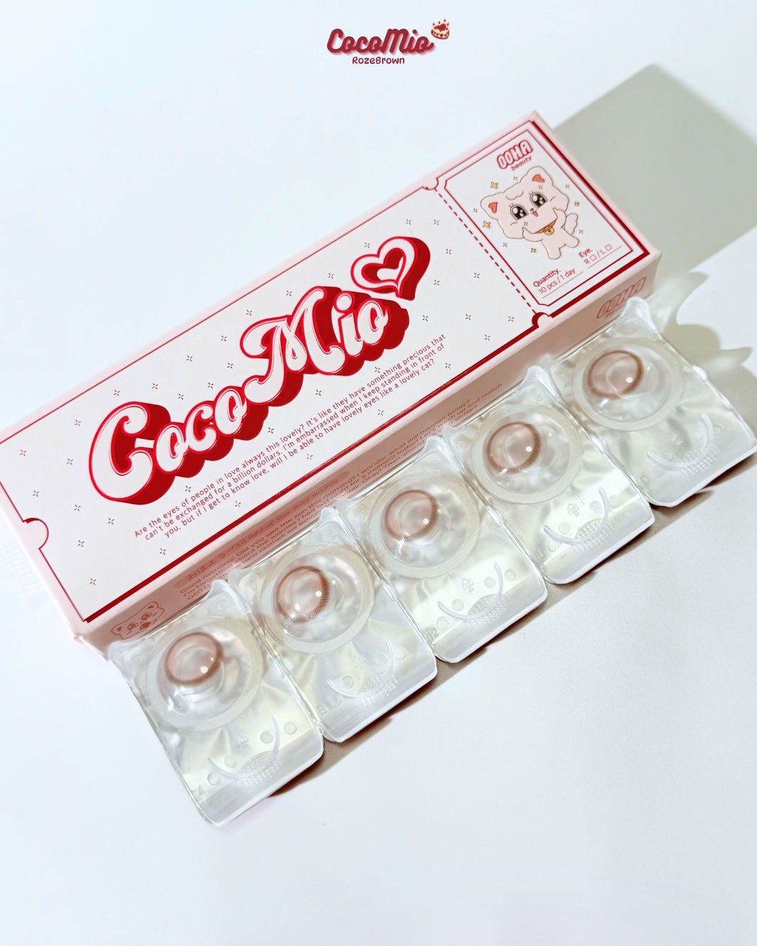 OOHA Coco Mio 1day/OOHA/ワンデー(1DAY)カラコンを使ったクチコミ(2枚目)