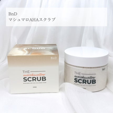BnD マシュマロ コラーゲン AHA スクラブ /BnD/ボディスクラブを使ったクチコミ(2枚目)
