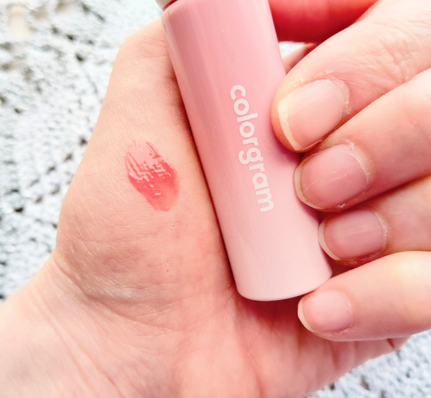 タンフルグラスティントミルク/Colorgram/リップティントを使ったクチコミ(2枚目)