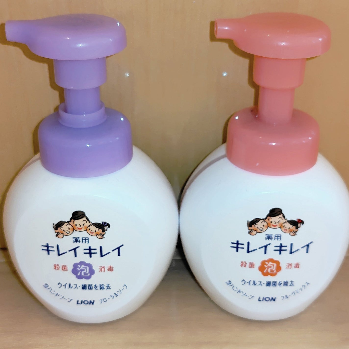 薬用泡ハンドソープ フローラルソープの香り/キレイキレイ/ハンドソープを使ったクチコミ(1枚目)