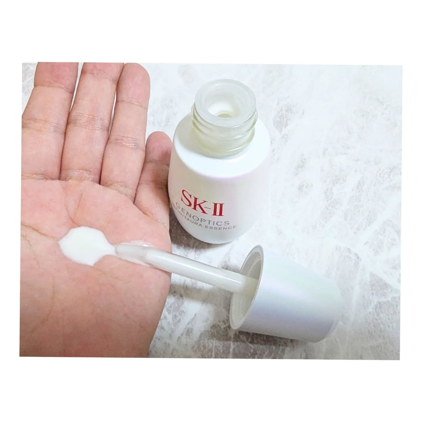 ジェノプティクス オーラ エッセンス/SK-II/美容液を使ったクチコミ(2枚目)