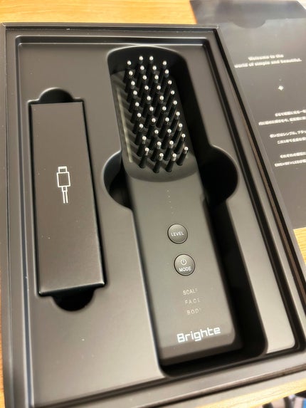 エレキブラシ/Brighte/美顔器・マッサージを使ったクチコミ(1枚目)