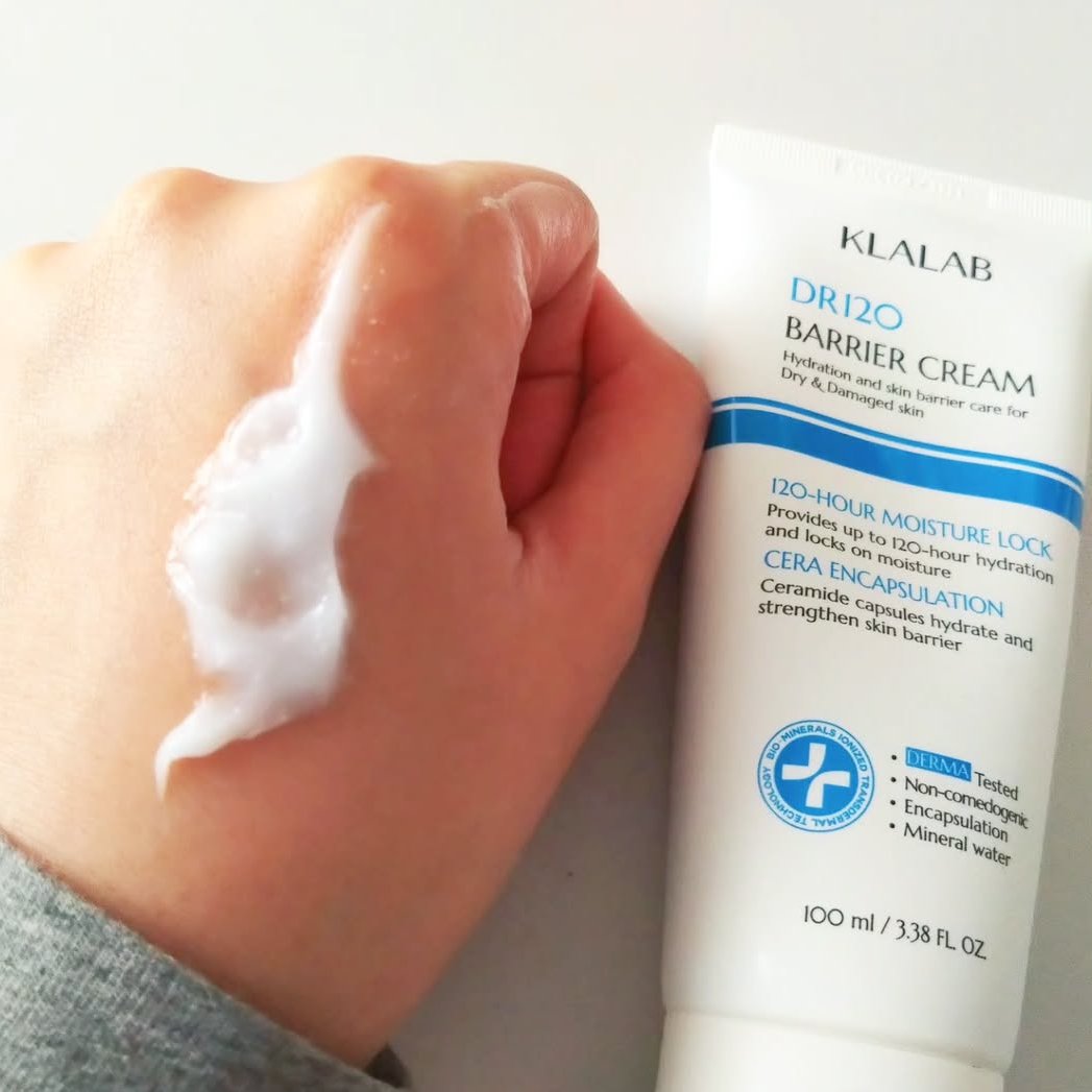 ディーアール120 バリアクリーム/KLALAB/フェイスクリームを使ったクチコミ（3枚目）