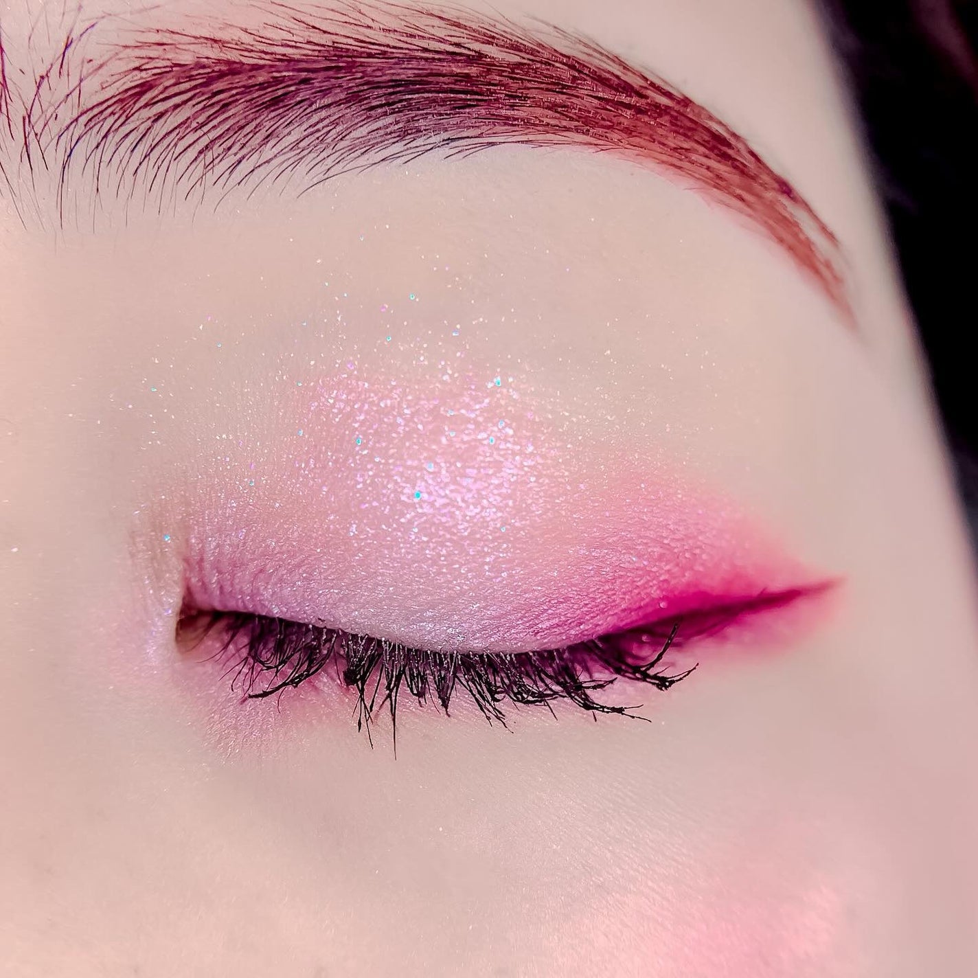 プレスド アイシャドー(レフィル)/shu uemura/単色アイシャドウを使ったクチコミ(5枚目)