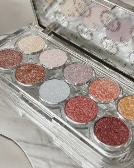 ライトオンアイズシャドウパレット/ルミル/アイシャドウパレットを使ったクチコミ(2枚目)