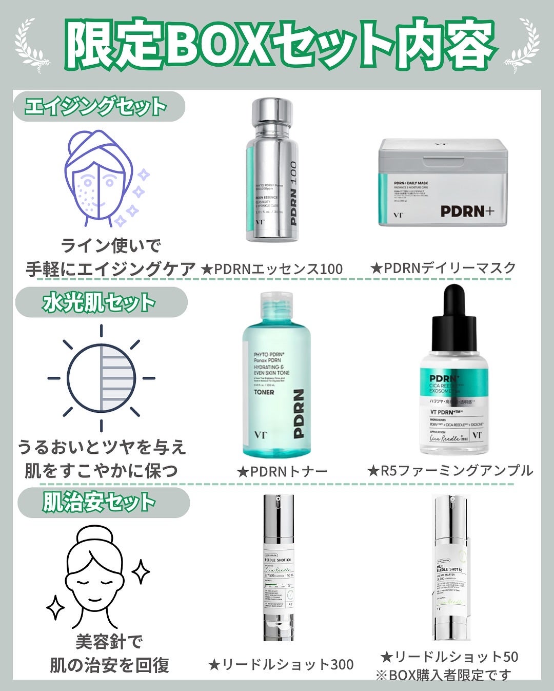 はく|韓流美容男子🧴フォロバ100 on LIPS 「@vtcosmetics_japan【肌悩みニャンでも解決セッ..」(6枚目)