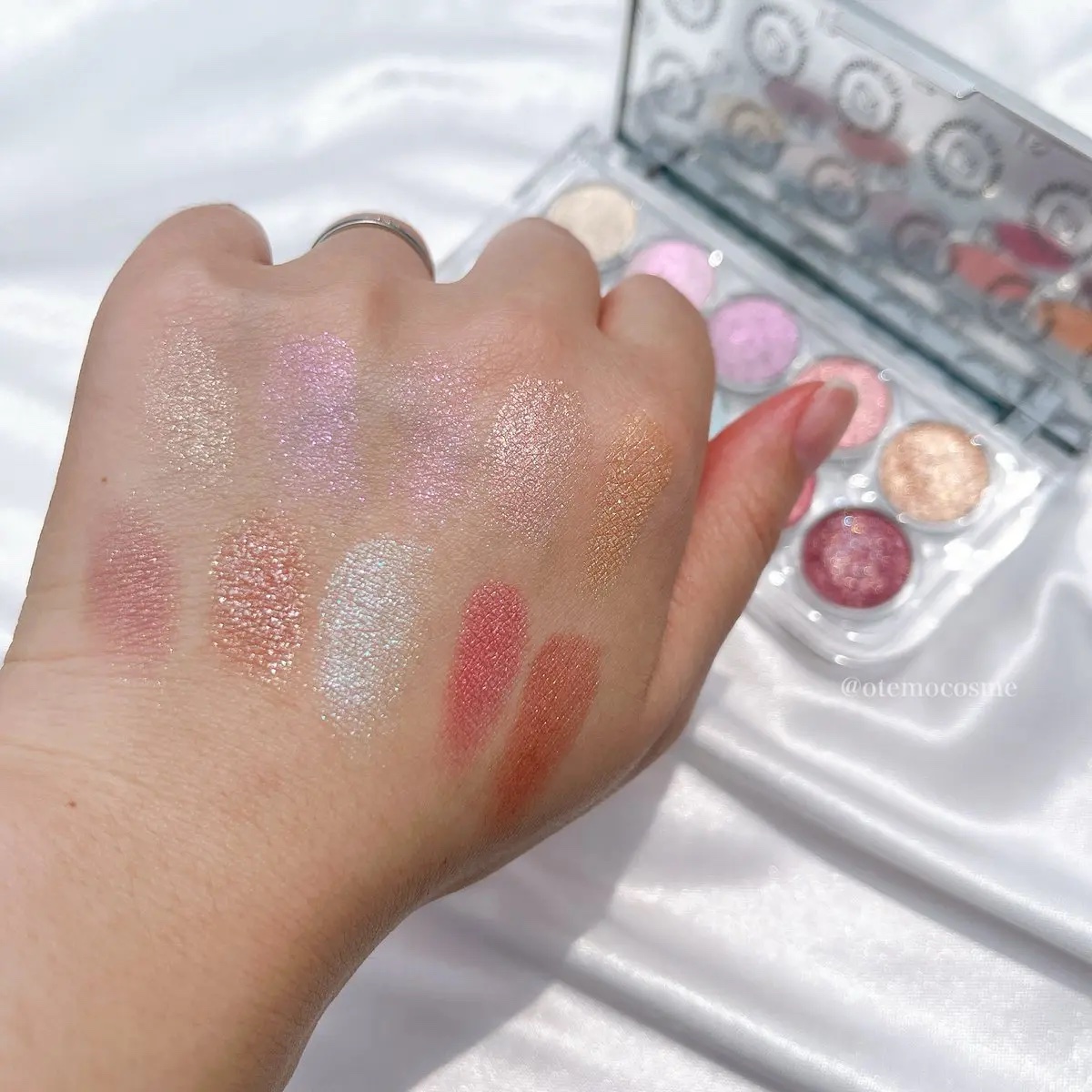 ライト オン アイズ シャドウ パレット/Lummir/アイシャドウパレットを使ったクチコミ（3枚目）