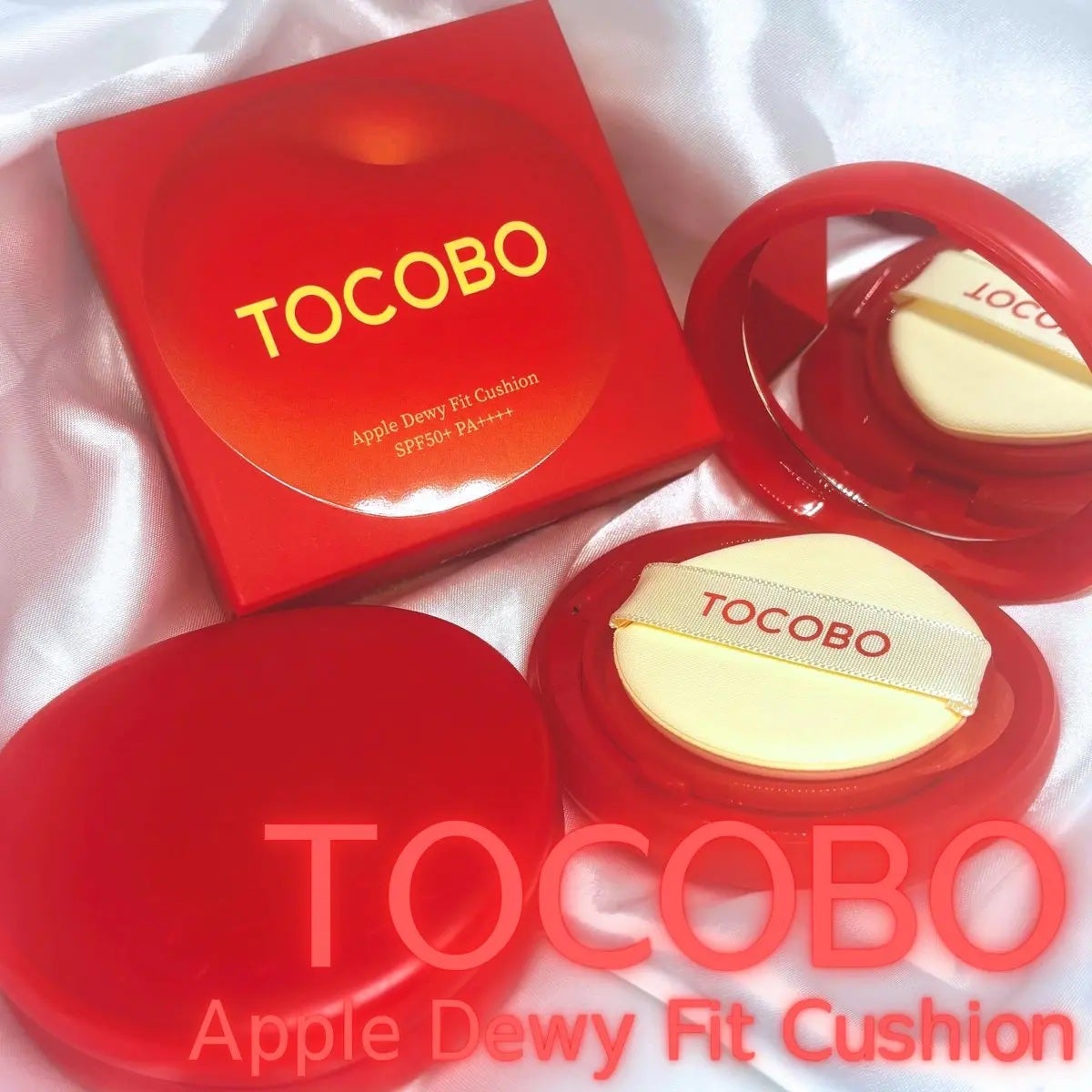 アップルデューイフィットクッションファンデーション/TOCOBO/クッションファンデーションを使ったクチコミ(1枚目)