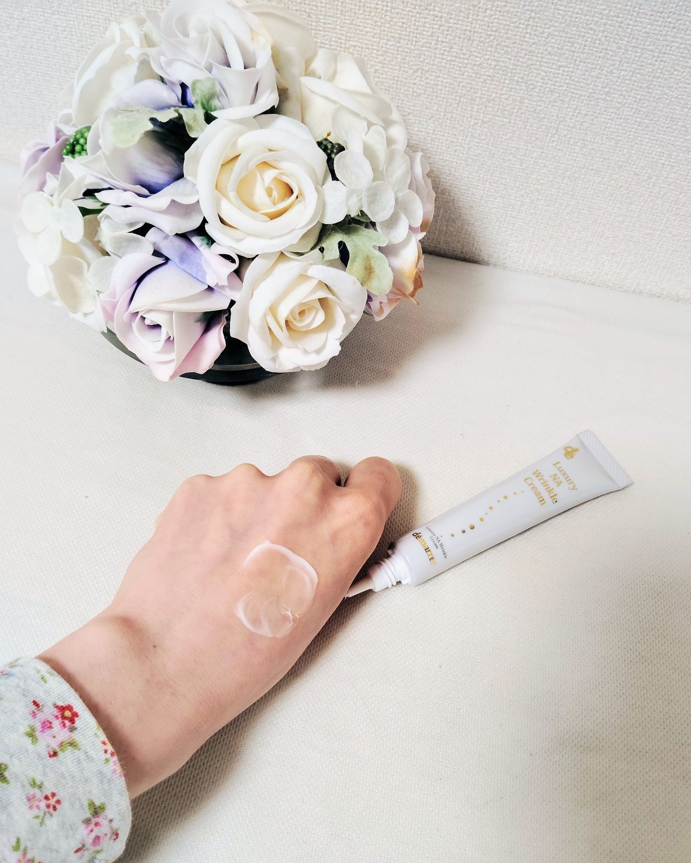 ラグジュアリー薬用NAリンクルクリーム/demarrer/アイケア・アイクリームを使ったクチコミ(4枚目)