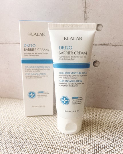 ディーアール120 バリアクリーム/KLALAB/フェイスクリームを使ったクチコミ(5枚目)