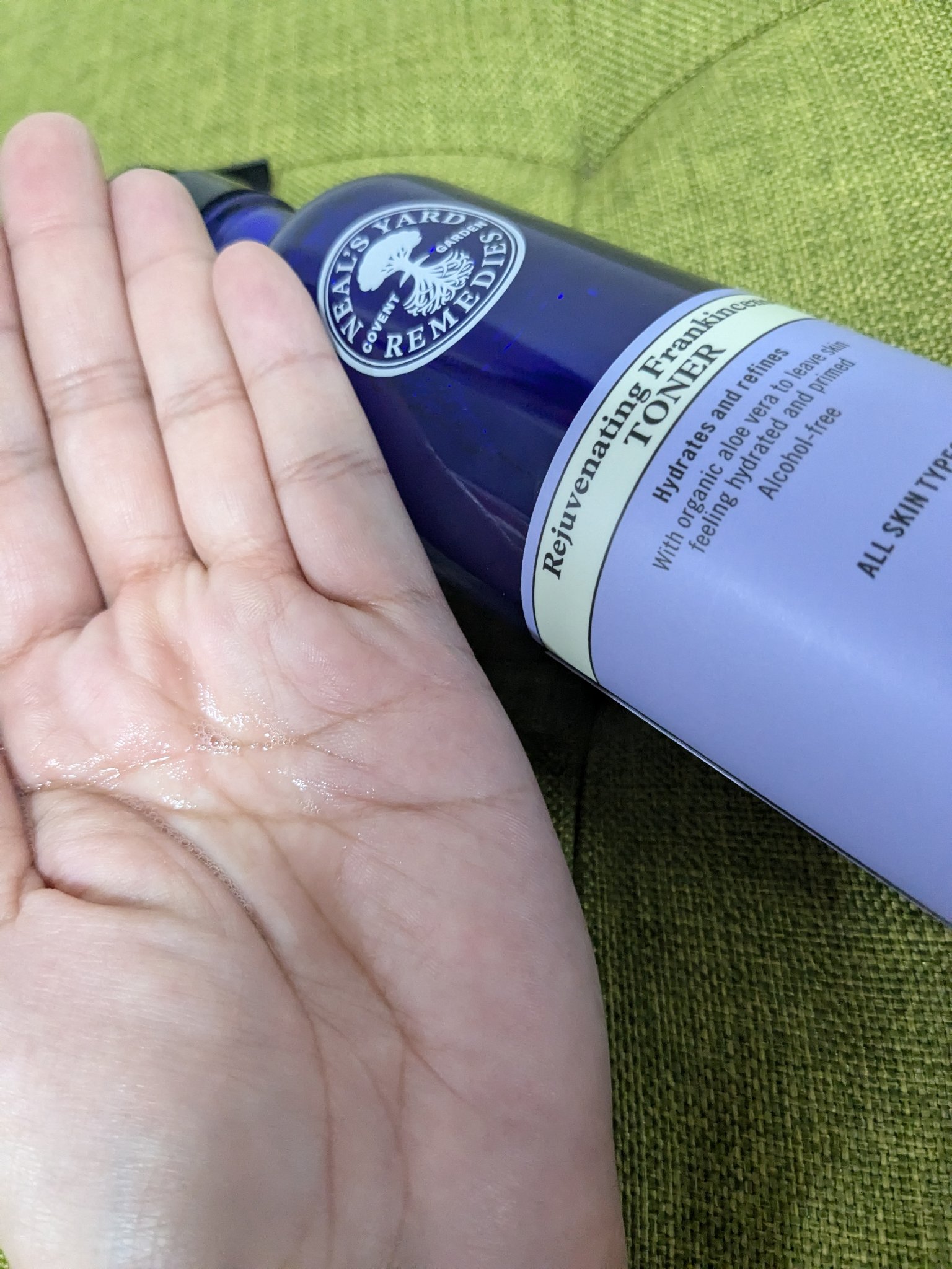 フランキンセンスウォーター/ニールズヤード レメディーズ/化粧水を使ったクチコミ（2枚目）