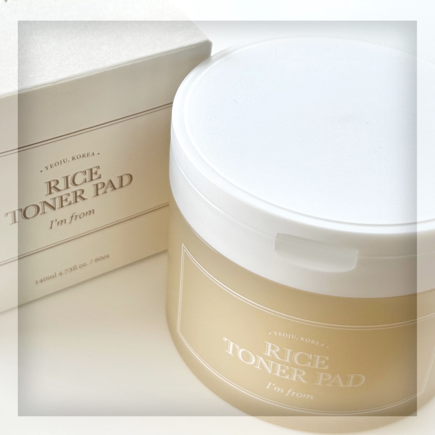 ライストナーパッド/I'm from/トナーパッドを使ったクチコミ（1枚目）