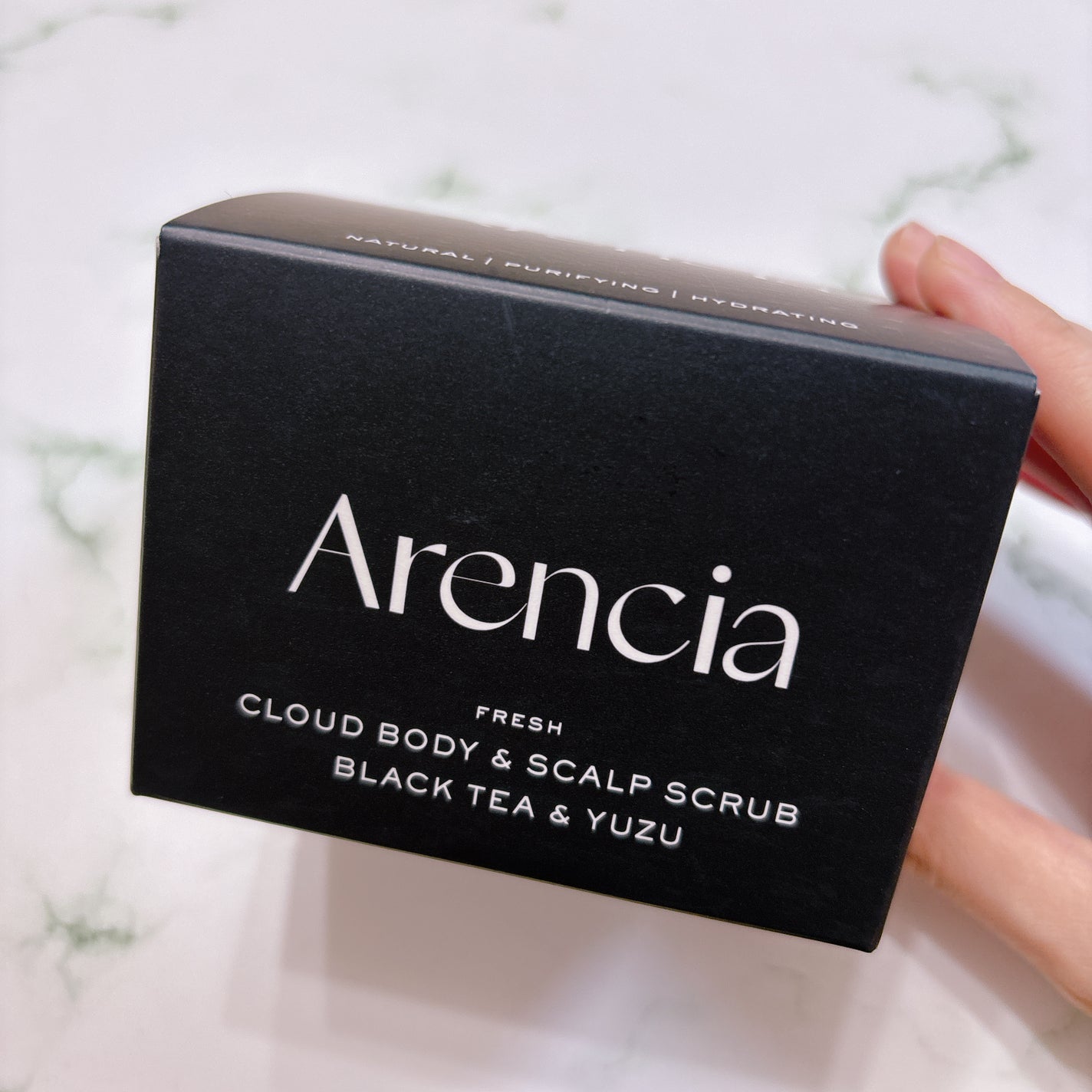 フレッシュクラウドスクラブ ブラックティー&ユズ/アレンシア/スクラブ・ゴマージュを使ったクチコミ(4枚目)