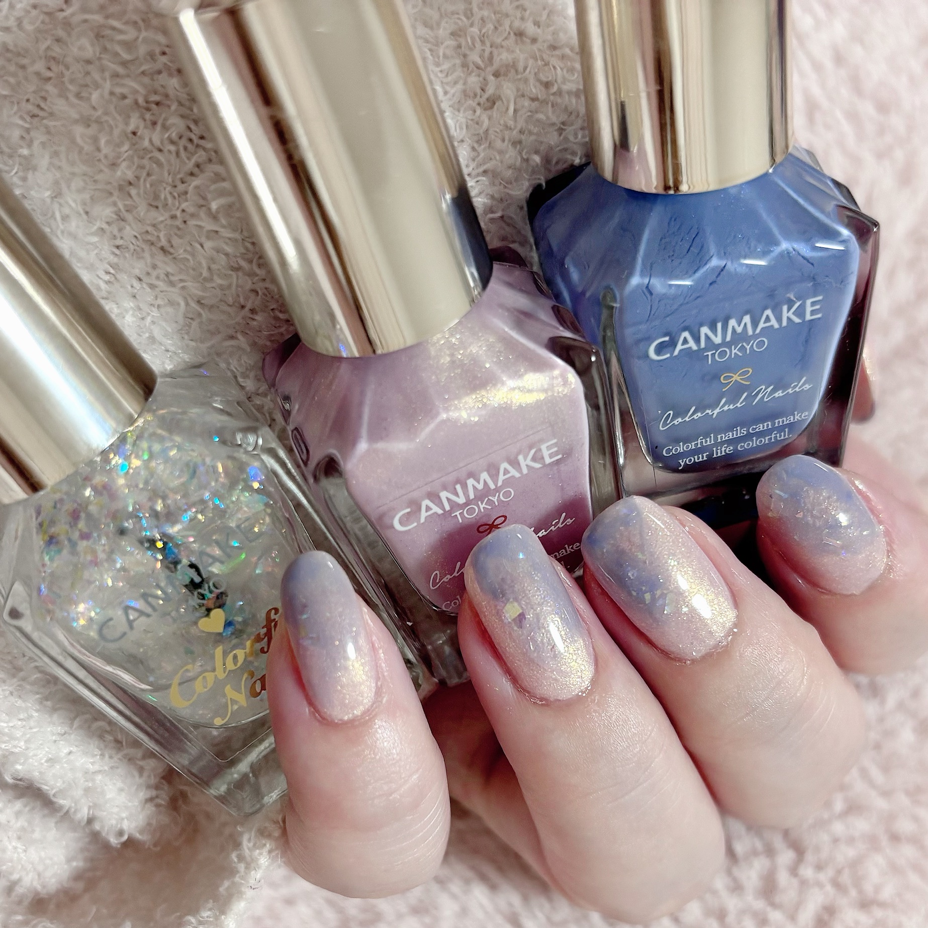 カラフルネイルズ/キャンメイク/マニキュアを使ったクチコミ（3枚目）
