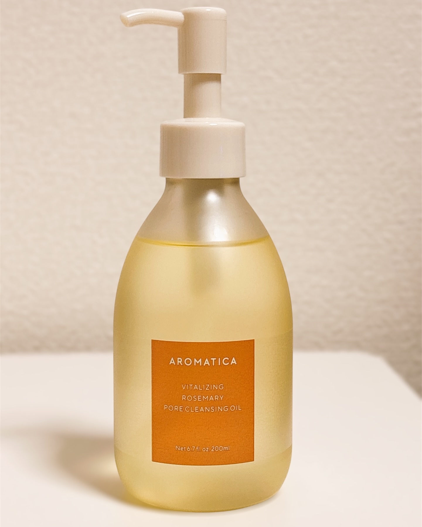 ローズマリークレンジングオイル/AROMATICA/オイルクレンジングを使ったクチコミ（2枚目）