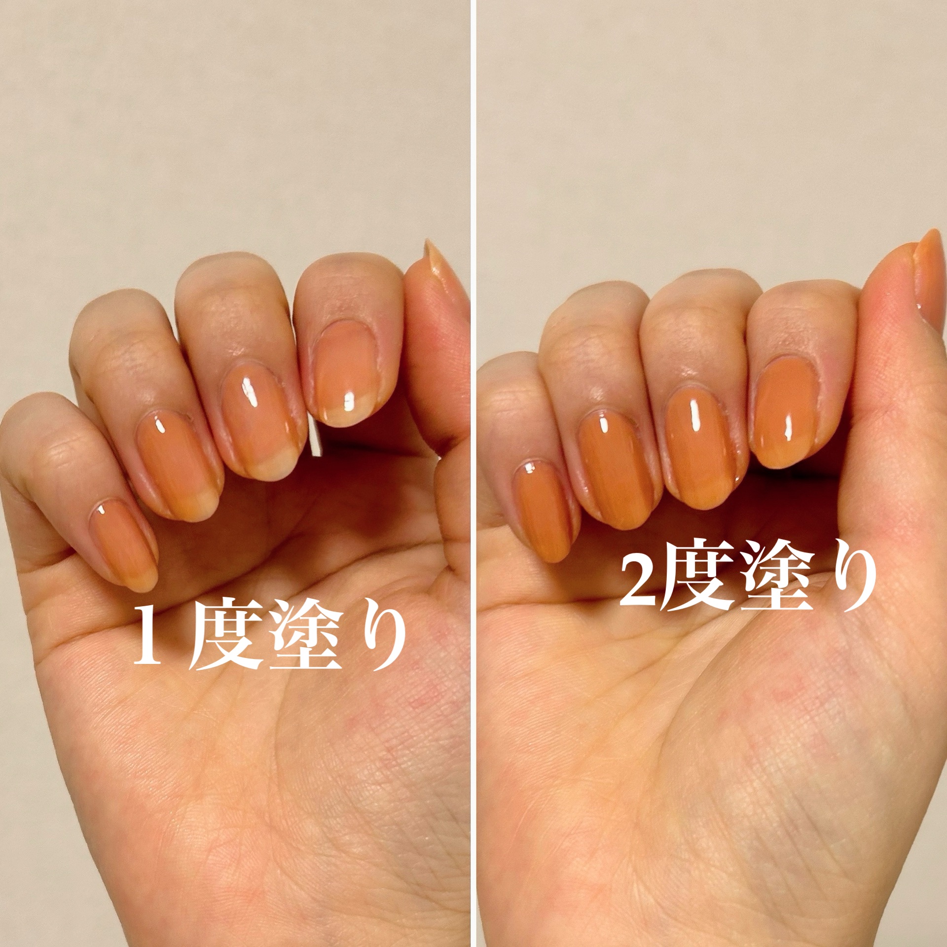 アディクション ザ ネイル ポリッシュ + “サイレンスト セレニティ” 126C Teddy Mellow/ADDICTION/マニキュアを使ったクチコミ（2枚目）