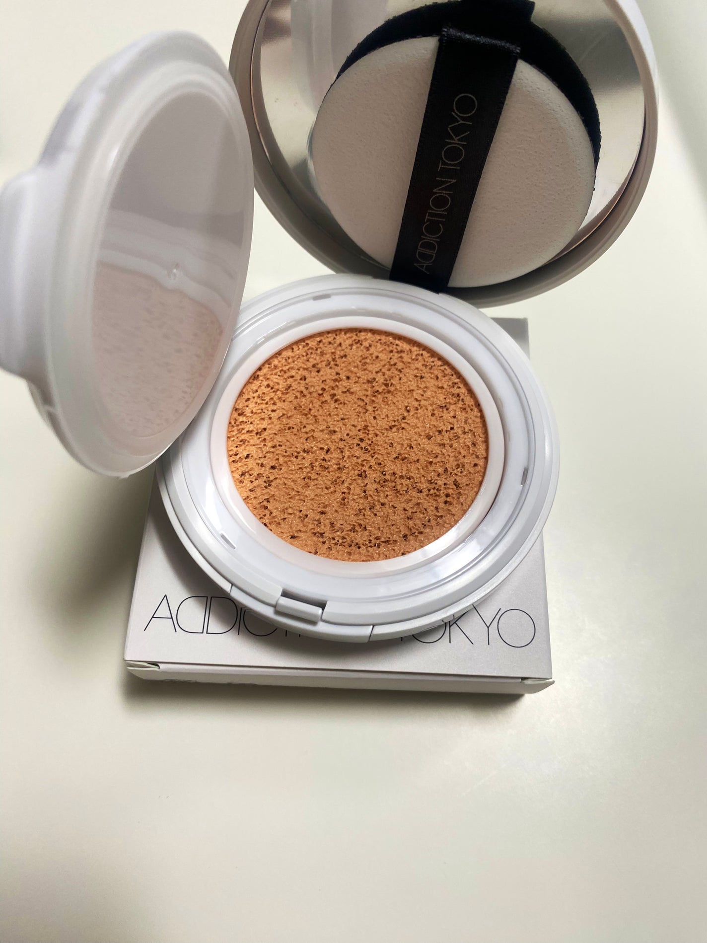 アディクション スキンケアUV タッチアップ クッション/ADDICTION/クッションファンデーションを使ったクチコミ(4枚目)