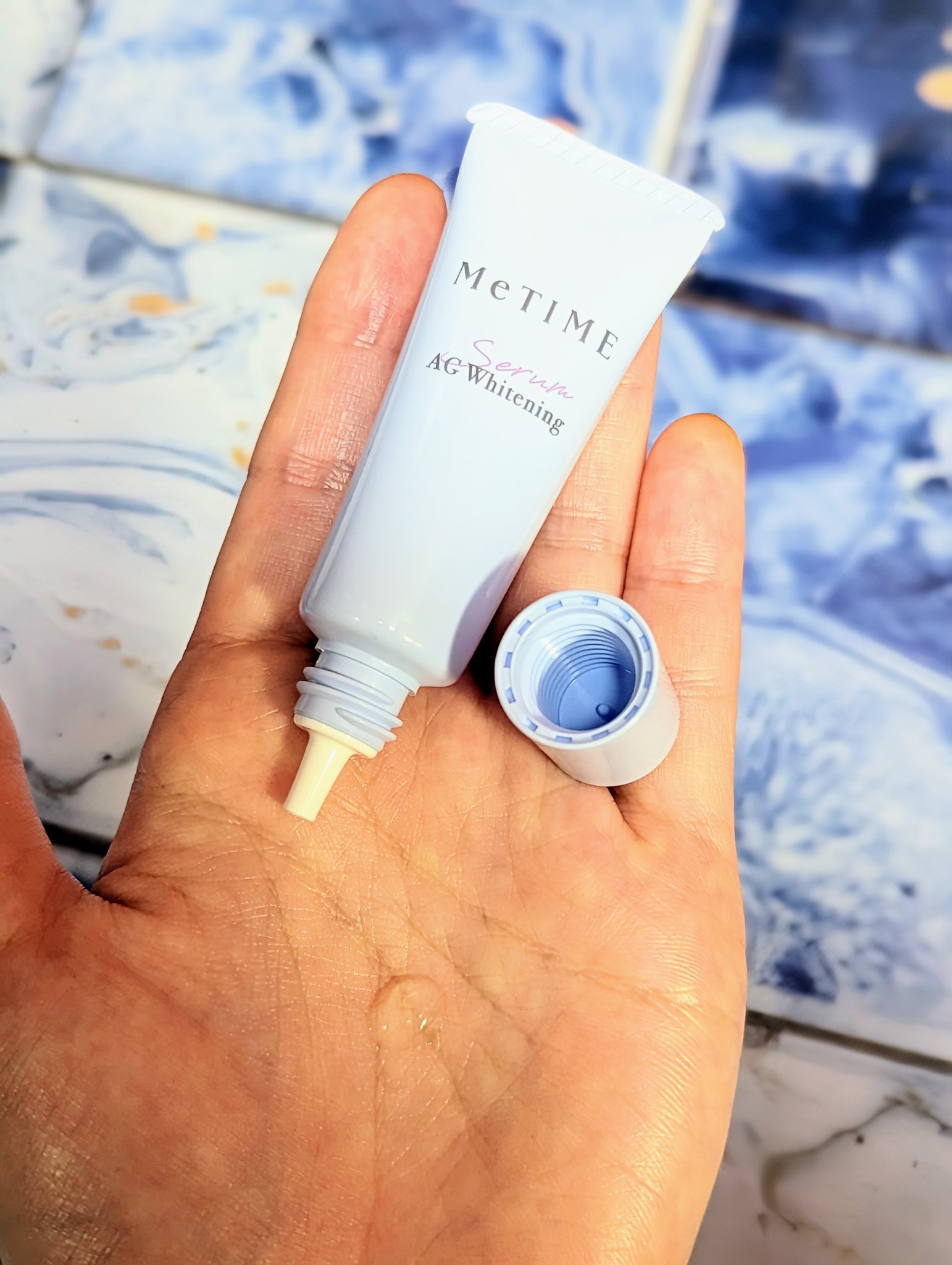 AGホワイトニングクリーム/ミータイム/フェイスクリームを使ったクチコミ（3枚目）