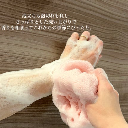 ヘトラス ボディーソープ/hetras/その他スキンケアを使ったクチコミ(3枚目)