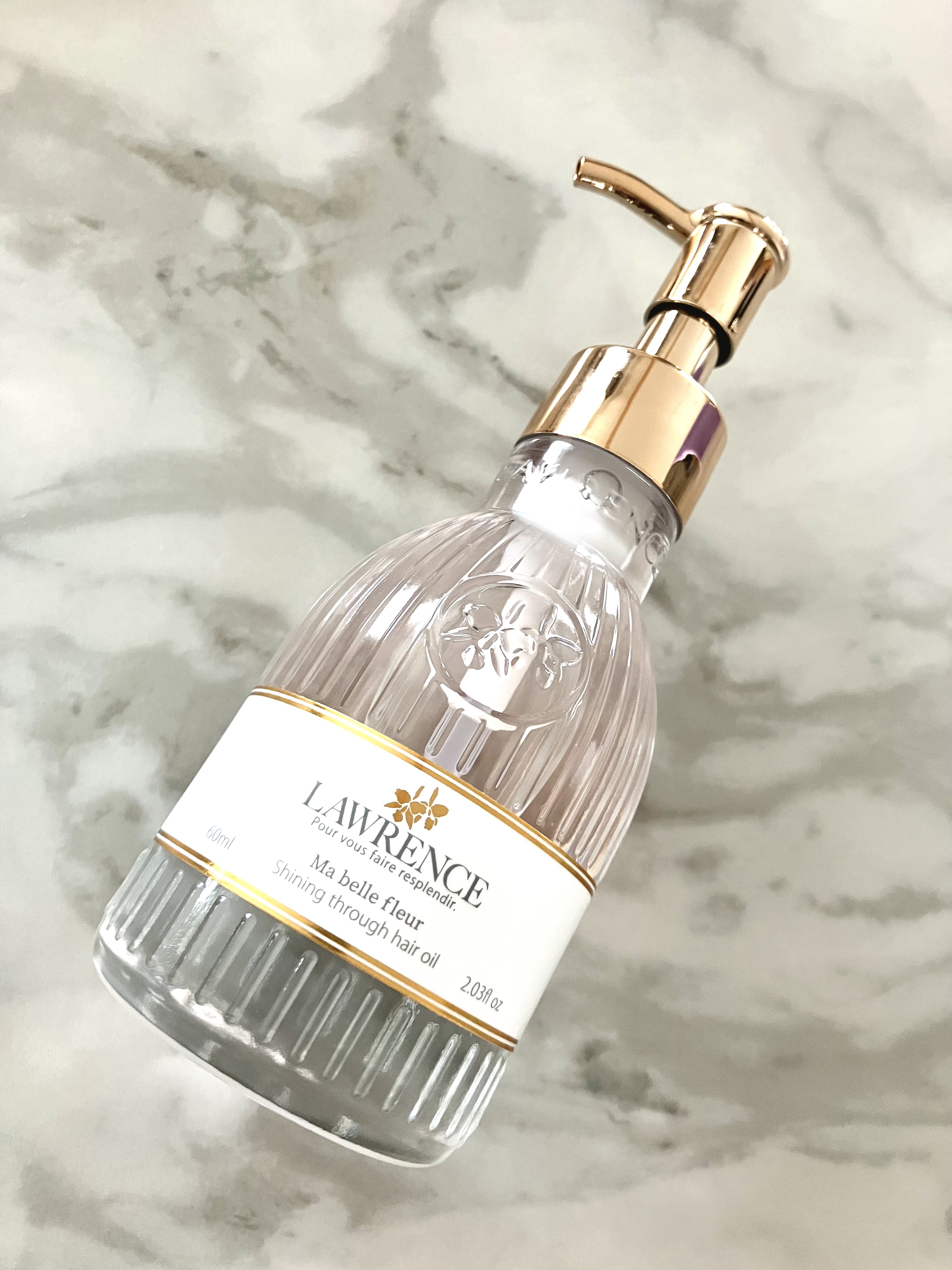 シャイニングスルーヘアオイル マベルフルール/ロウレンス /ヘアオイルを使ったクチコミ（1枚目）