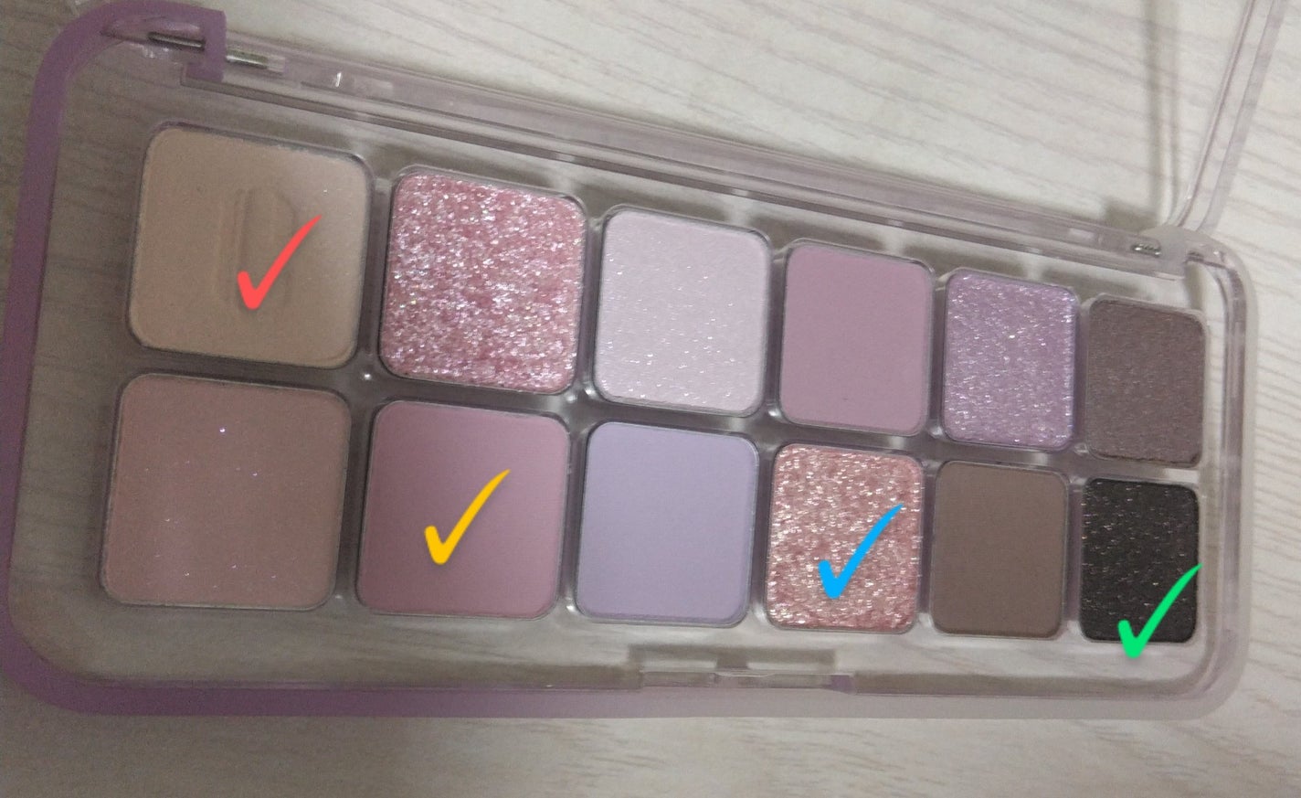 プロ アイ パレット エアー/CLIO/アイシャドウパレットを使ったクチコミ(3枚目)