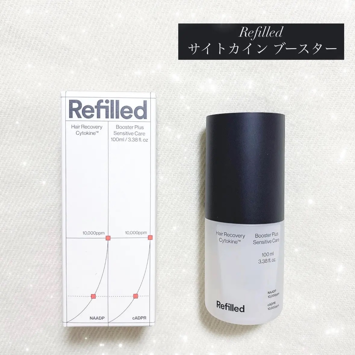 サイトカイン ブースター/Refilled/頭皮ローションを使ったクチコミ（1枚目）