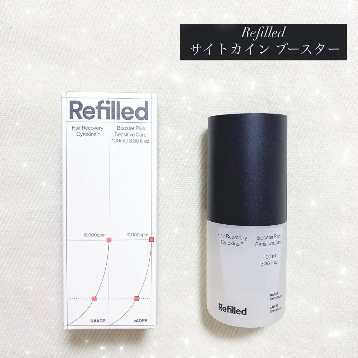 サイトカイン ブースター/Refilled/頭皮ローションを使ったクチコミ(1枚目)