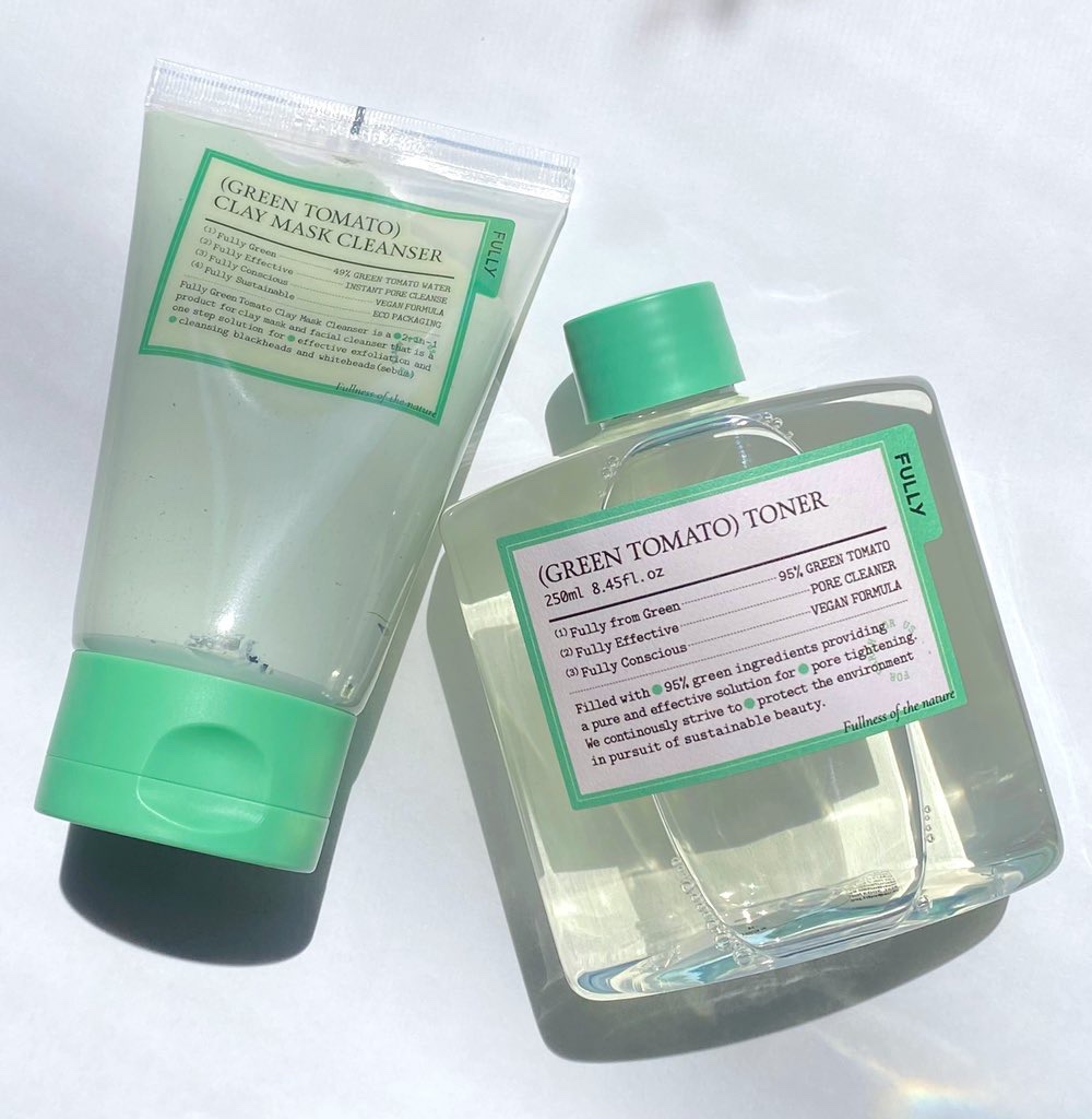 グリーントマトクレイマスククレンザー/FULLY/洗い流すパック・マスクを使ったクチコミ（1枚目）