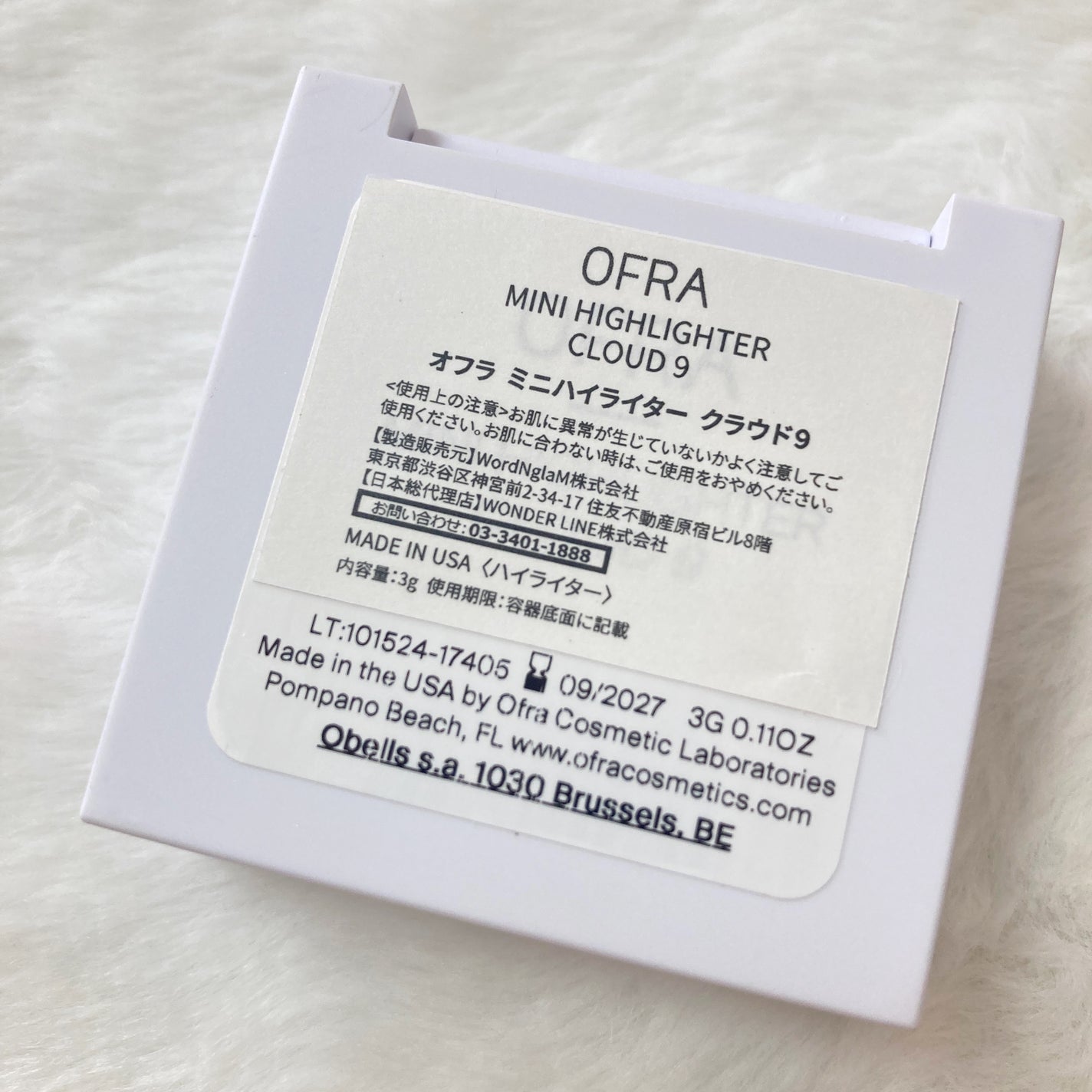 OFRA mini Highlighter/Ofra Cosmetics/パウダーハイライトを使ったクチコミ(5枚目)