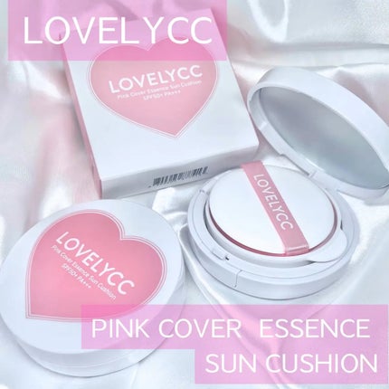 ピンクカバーエッセンスサンクッション/LOVELYCC/クッションファンデーションを使ったクチコミ(1枚目)