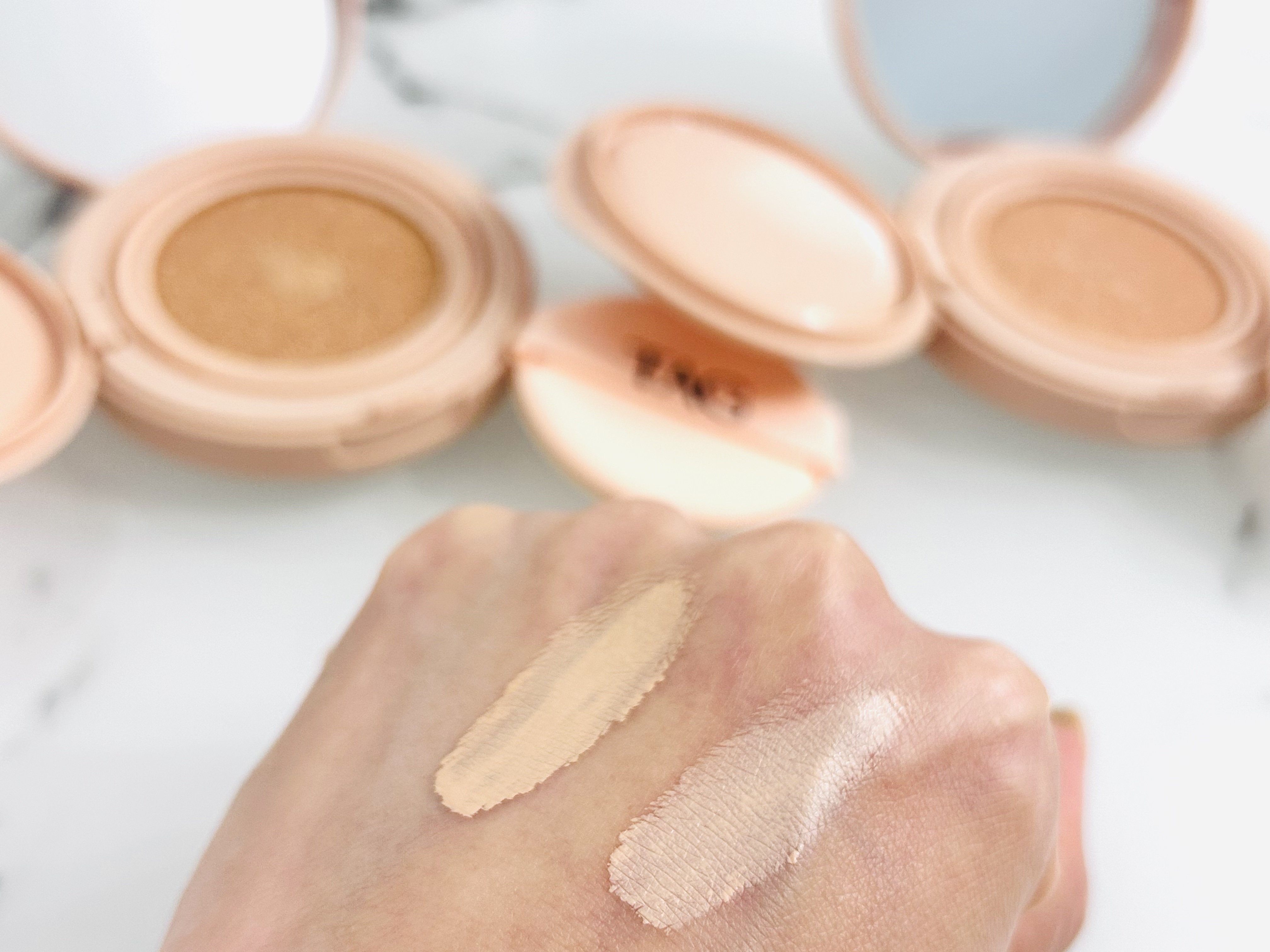 ベルベットカバークッション/TAG/クッションファンデーションを使ったクチコミ（2枚目）