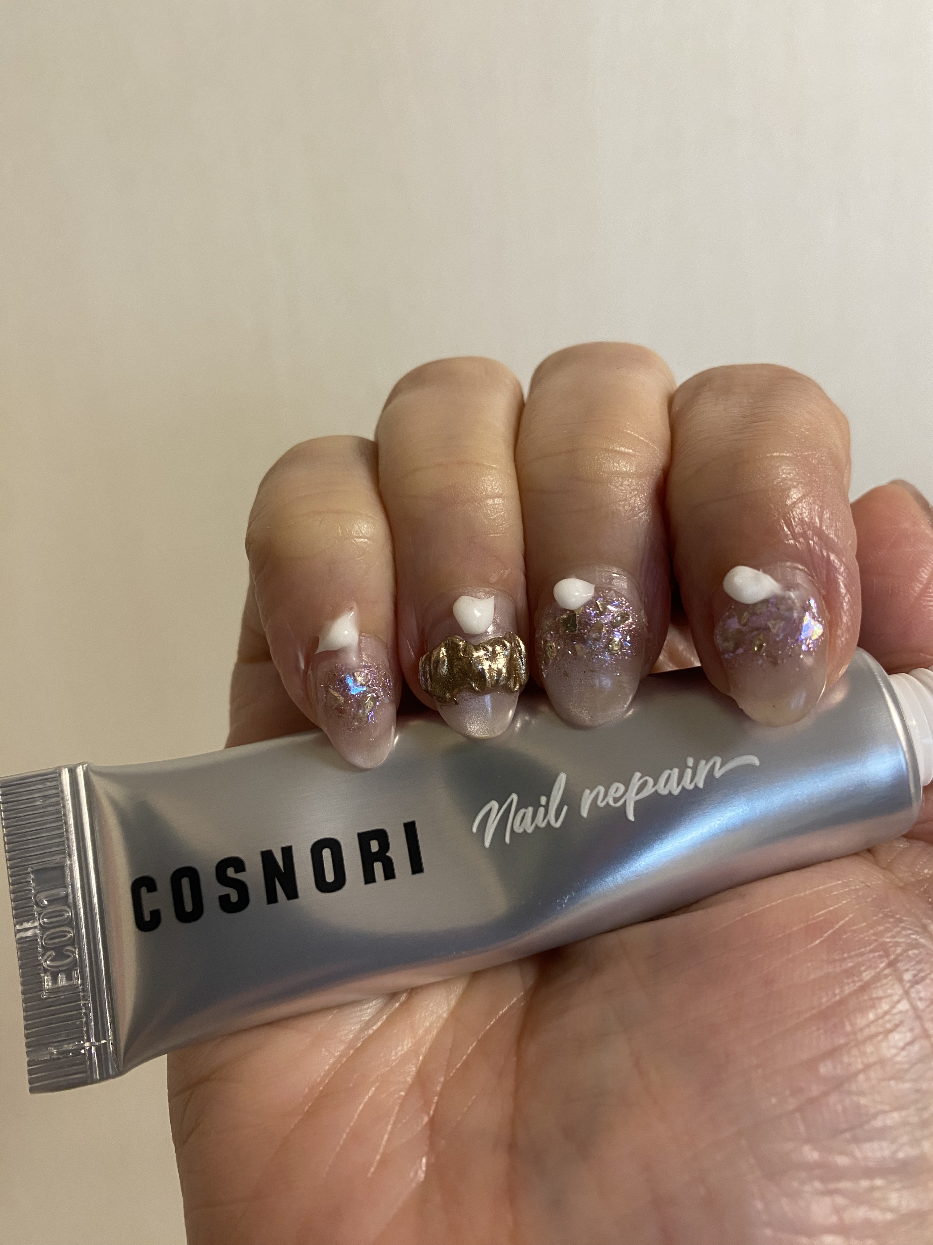 シルクリペアネイルクリーム/COSNORI/ネイルオイル・トリートメントを使ったクチコミ（1枚目）