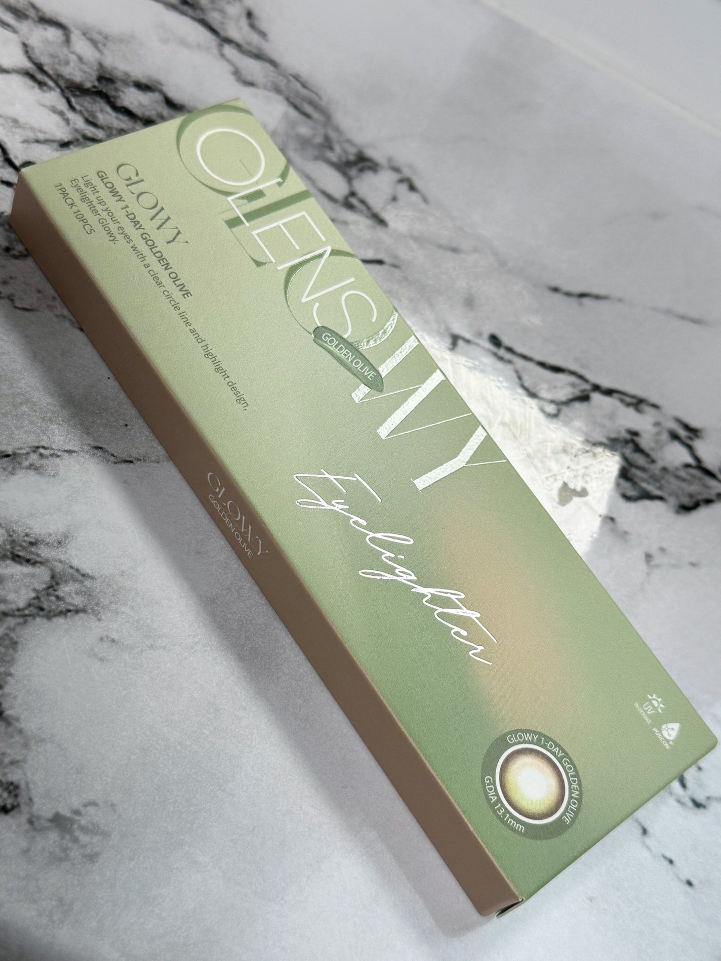 Glowy 1day/OLENS/ワンデー(1DAY)カラコンを使ったクチコミ(3枚目)