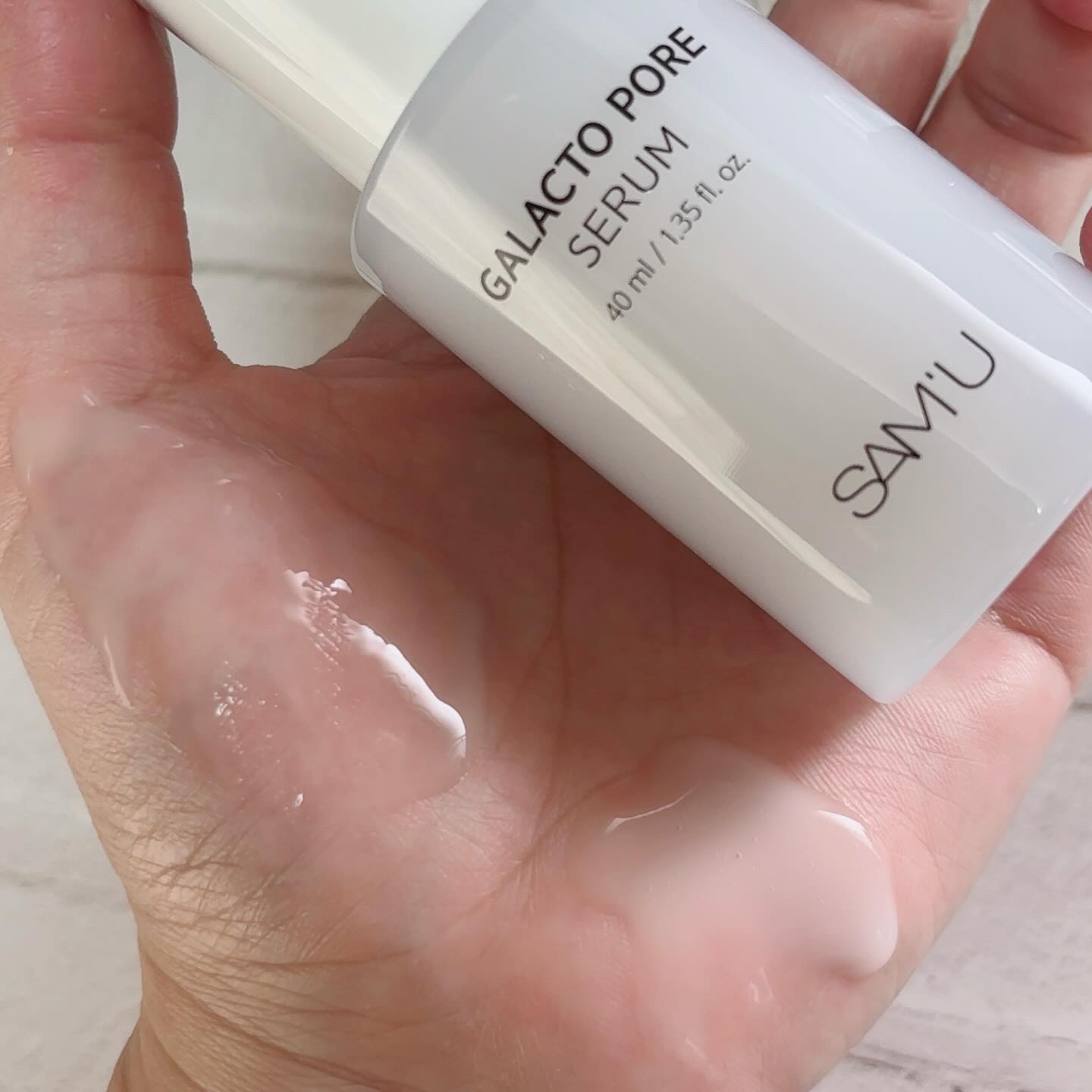 サミュ ガラクトポア セラム/SAM'U/美容液を使ったクチコミ（3枚目）