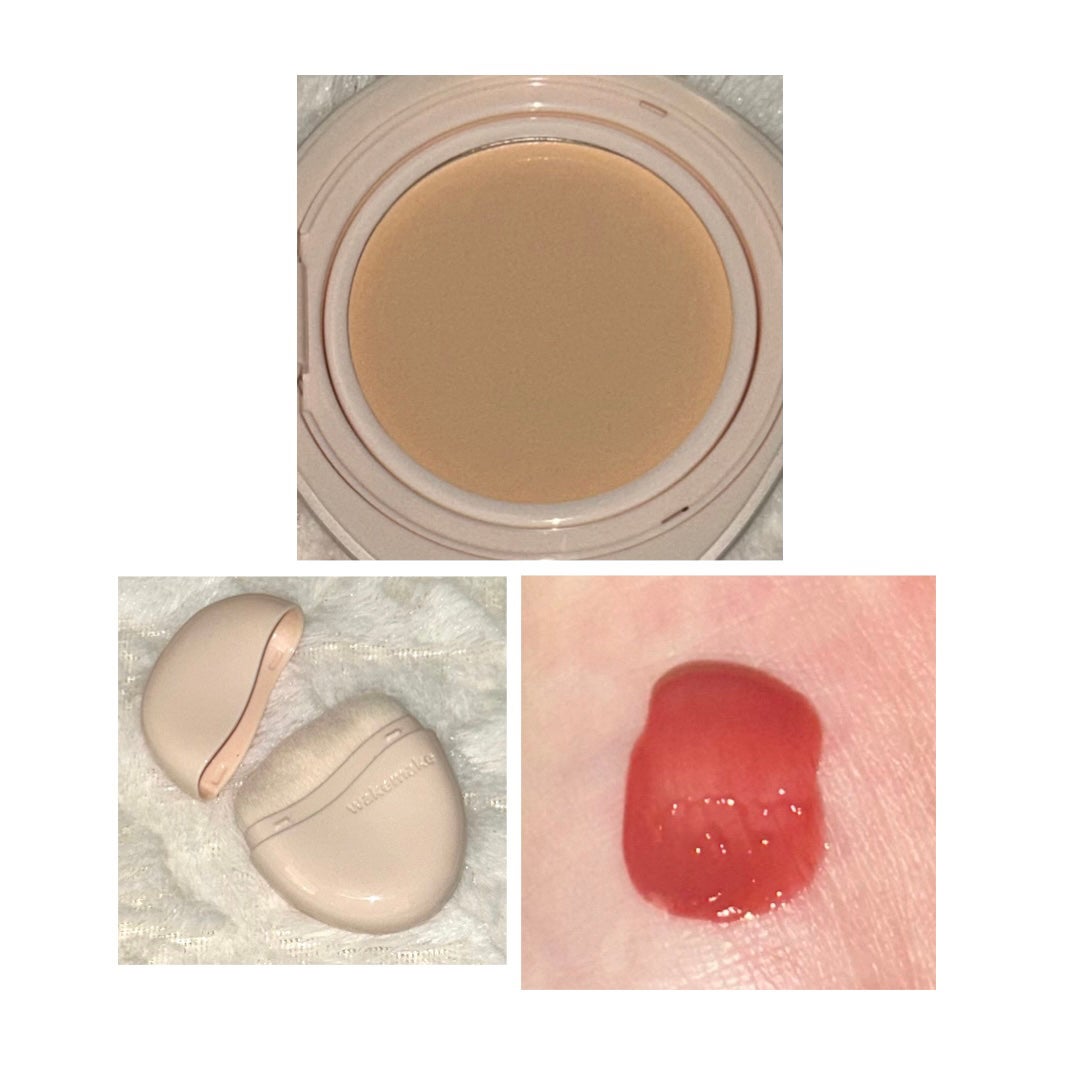 ウォーターグロウコーティングバーム/wakemake/クリーム・エマルジョンファンデーションを使ったクチコミ(2枚目)