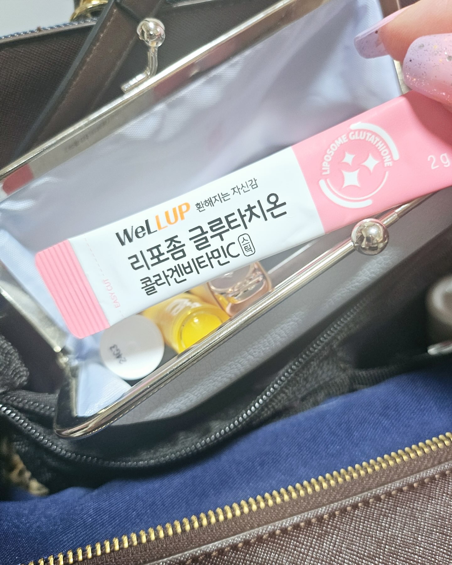 Well Up リポソームグルタチオンコラーゲンビタミンC/RAWEL/美容サプリメントを使ったクチコミ（3枚目）