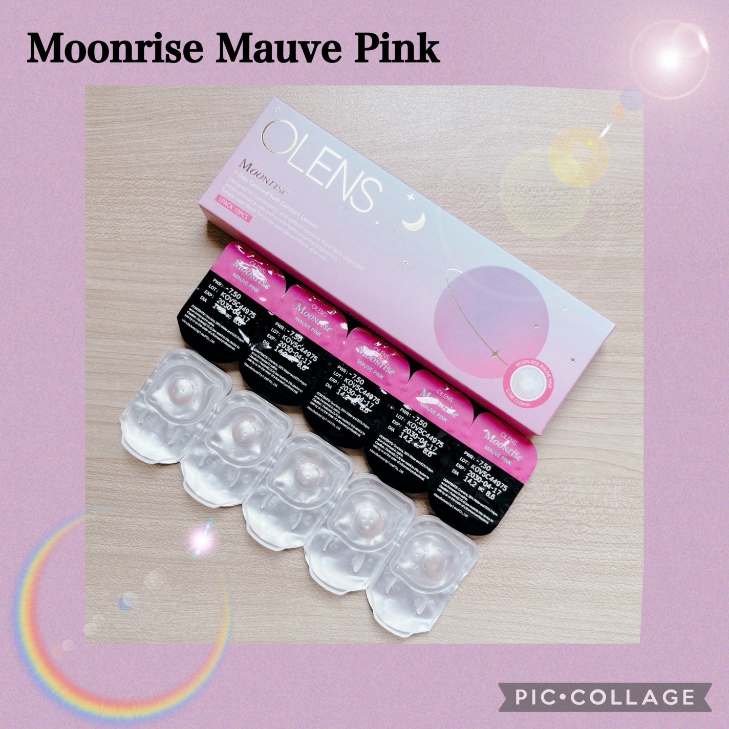 Moonrise 1day/OLENS/ワンデー(1DAY)カラコンを使ったクチコミ(2枚目)