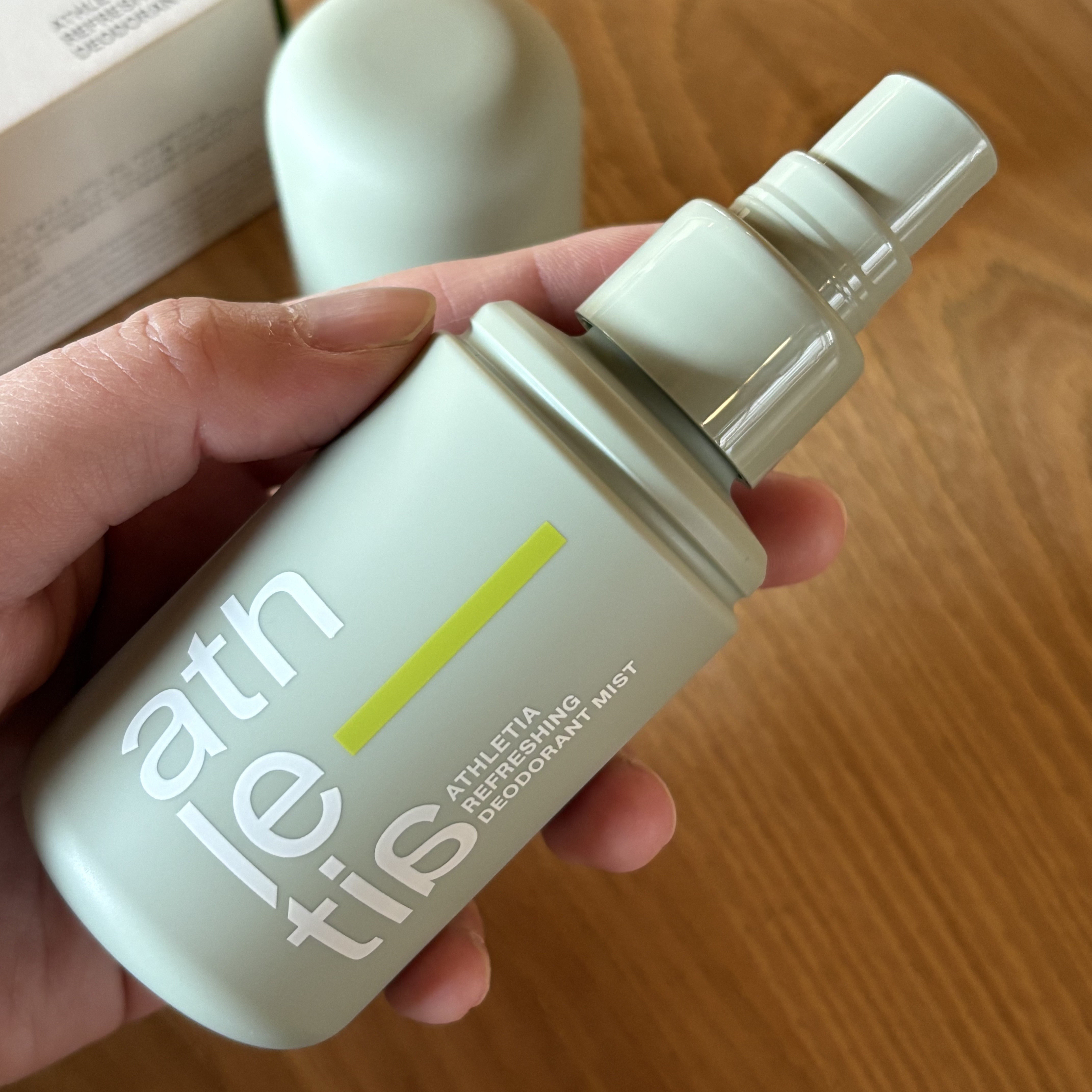 リフレッシング デオドラントミスト /athletia/デオドラント・制汗剤を使ったクチコミ（3枚目）