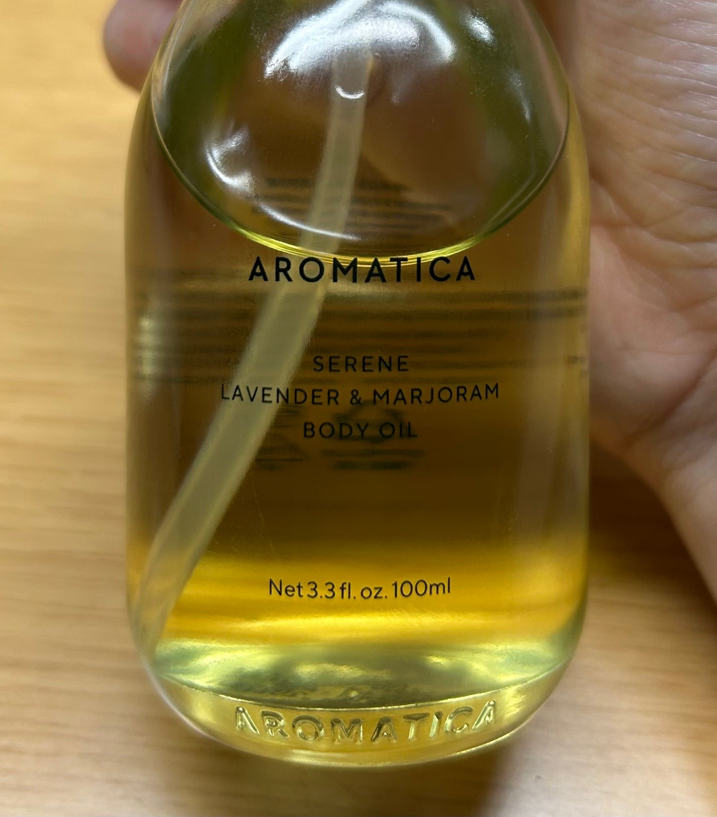 オーガニックボディーオイル ‐サレンボディオイル ラベンダー・マジョラム/AROMATICA/ボディオイルを使ったクチコミ(1枚目)