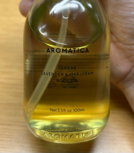 オーガニックボディーオイル ‐サレンボディオイル ラベンダー・マジョラム/AROMATICA/ボディオイルを使ったクチコミ(1枚目)
