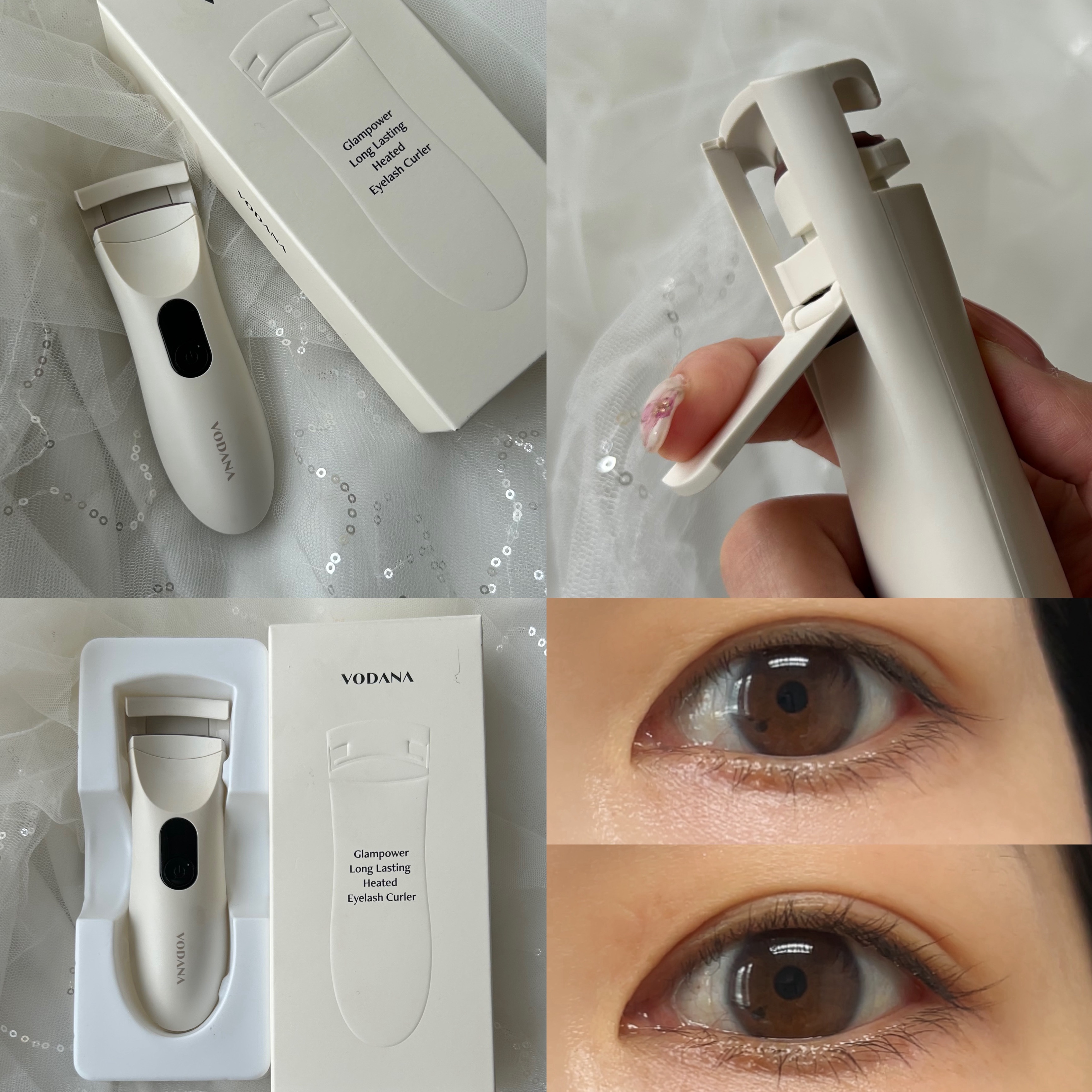 グラムパワーロングラスティング ヒーテッドアイラッシュカーラー/VODANA (ボダナ)/ホットビューラーを使ったクチコミ（2枚目）