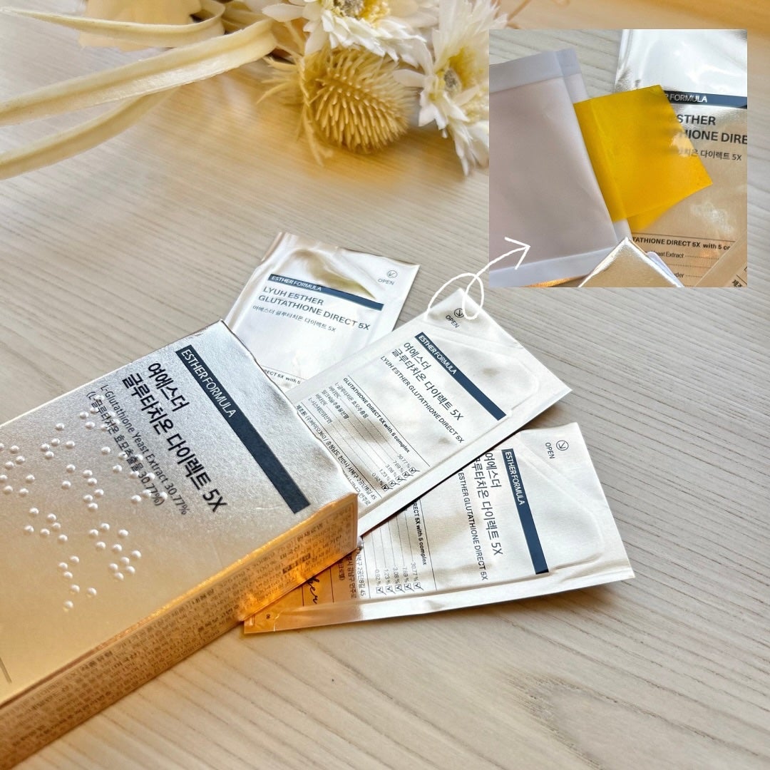ヨエスターグルタチオンダイレクト5X/ESTHER FORMULA/美容サプリメントを使ったクチコミ(2枚目)