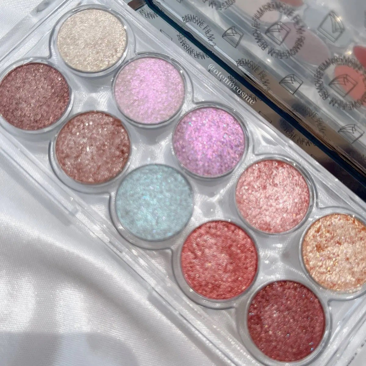 ライト オン アイズ シャドウ パレット/Lummir/アイシャドウパレットを使ったクチコミ(2枚目)