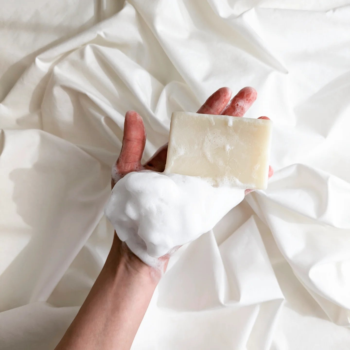 白トリュフ菌醗酵石鹸/with WHITE TRUFFLE/洗顔石鹸を使ったクチコミ（3枚目）