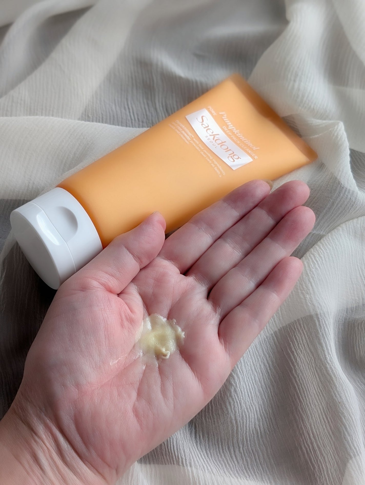 PUMPKINTINOL パッククレンザー/Saekdong SEOUL/洗顔フォームを使ったクチコミ(1枚目)