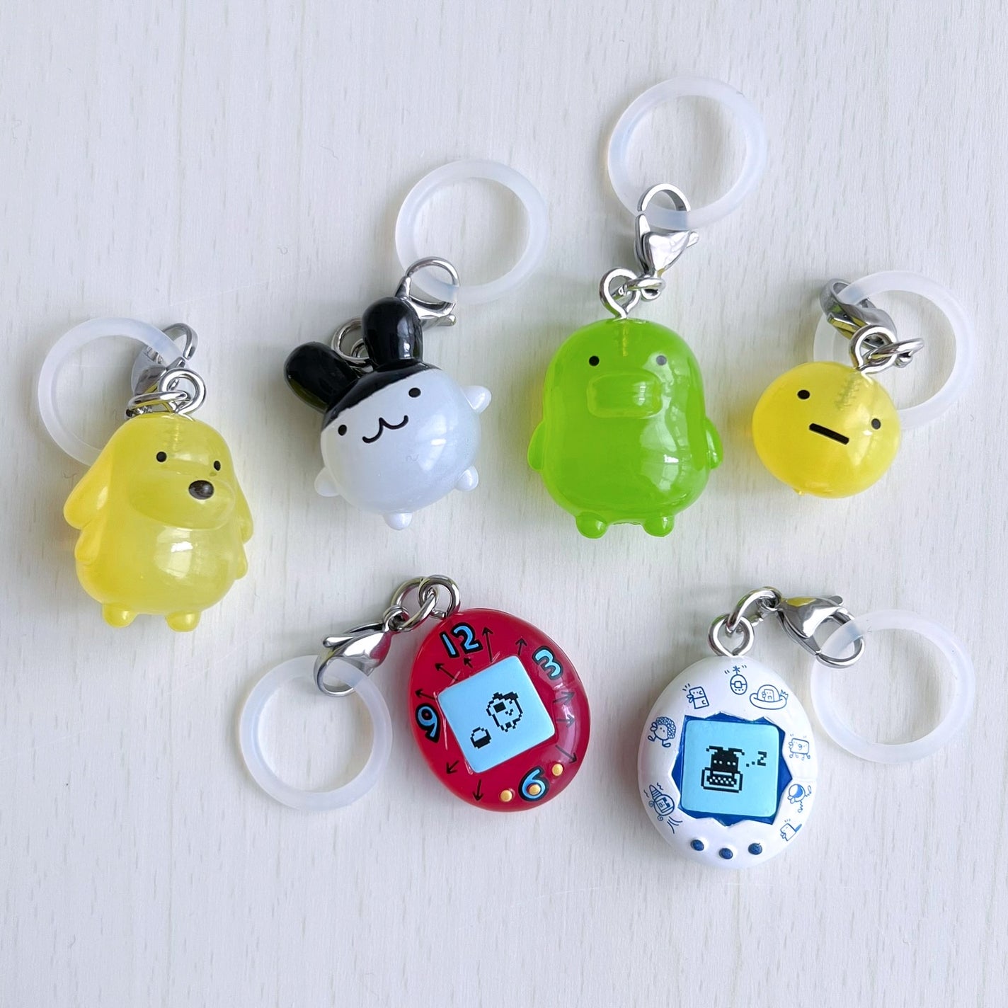 fumi___232323 on LIPS 「たまごっちのめじるしアクセサリー🥚💕コンプリートしたぜ😂🩷みみ..」(2枚目)