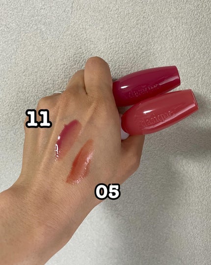 ピュアウォーターリップグロス/dasique/リップグロスを使ったクチコミ(4枚目)