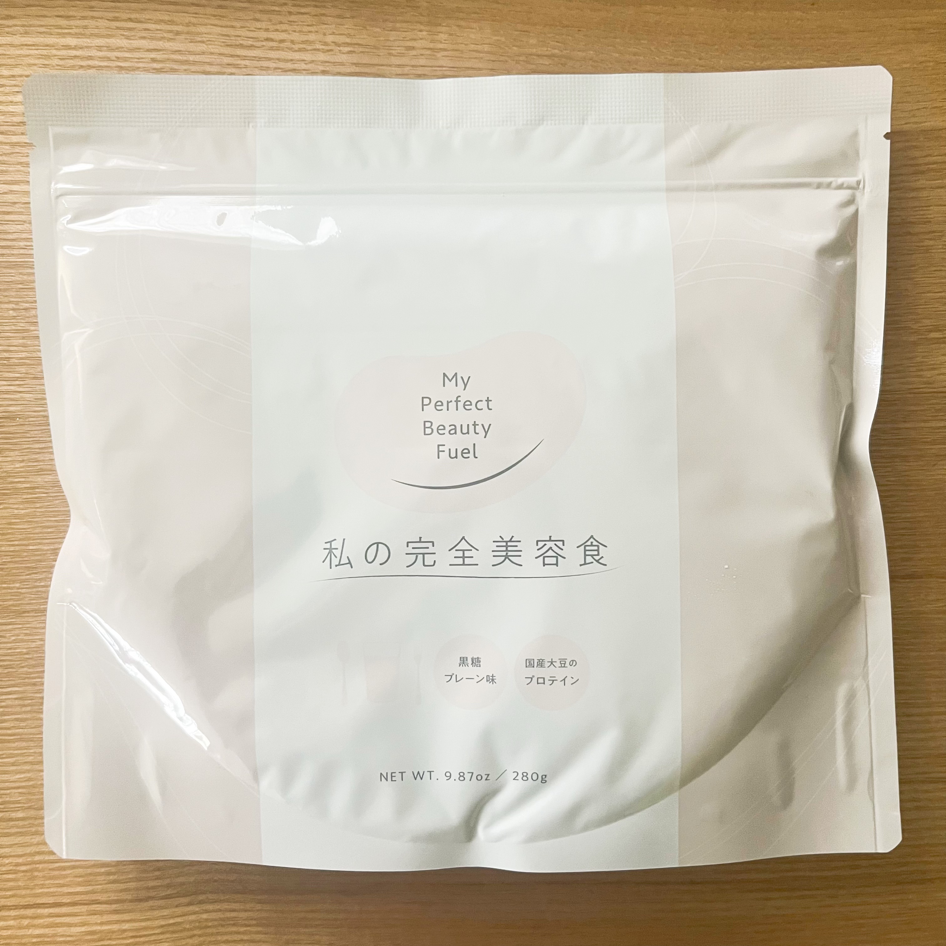 私の完全美容食 黒糖プレーン味 /私の完全美容食/ソイプロテインを使ったクチコミ（2枚目）