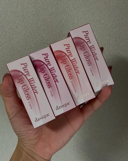 ピュアウォーターリップグロス/dasique/リップグロスを使ったクチコミ(2枚目)